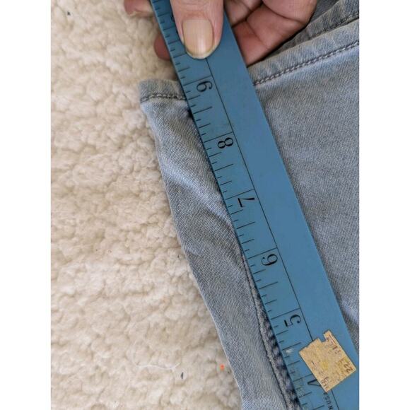 So Life Girls Denim Shortswith White Lacey Details Medium Stonewash Size 16 - Picture 4 of 9